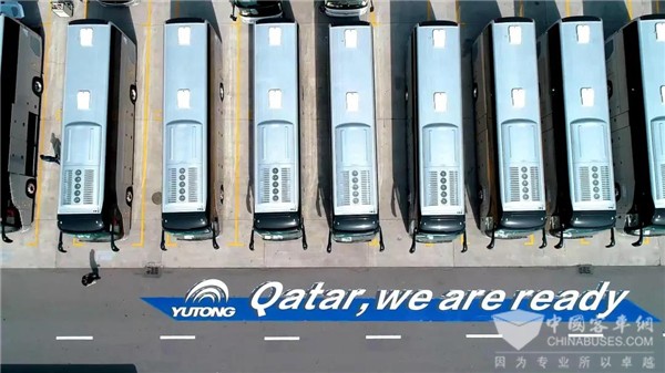 新华社：首批中国造卡塔尔顶级足球赛事专用电动客车亮相多哈